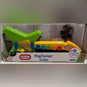 Vintage Little Tikes Pop Tunes Guitar Pretend Instrument Music Rock New In Box